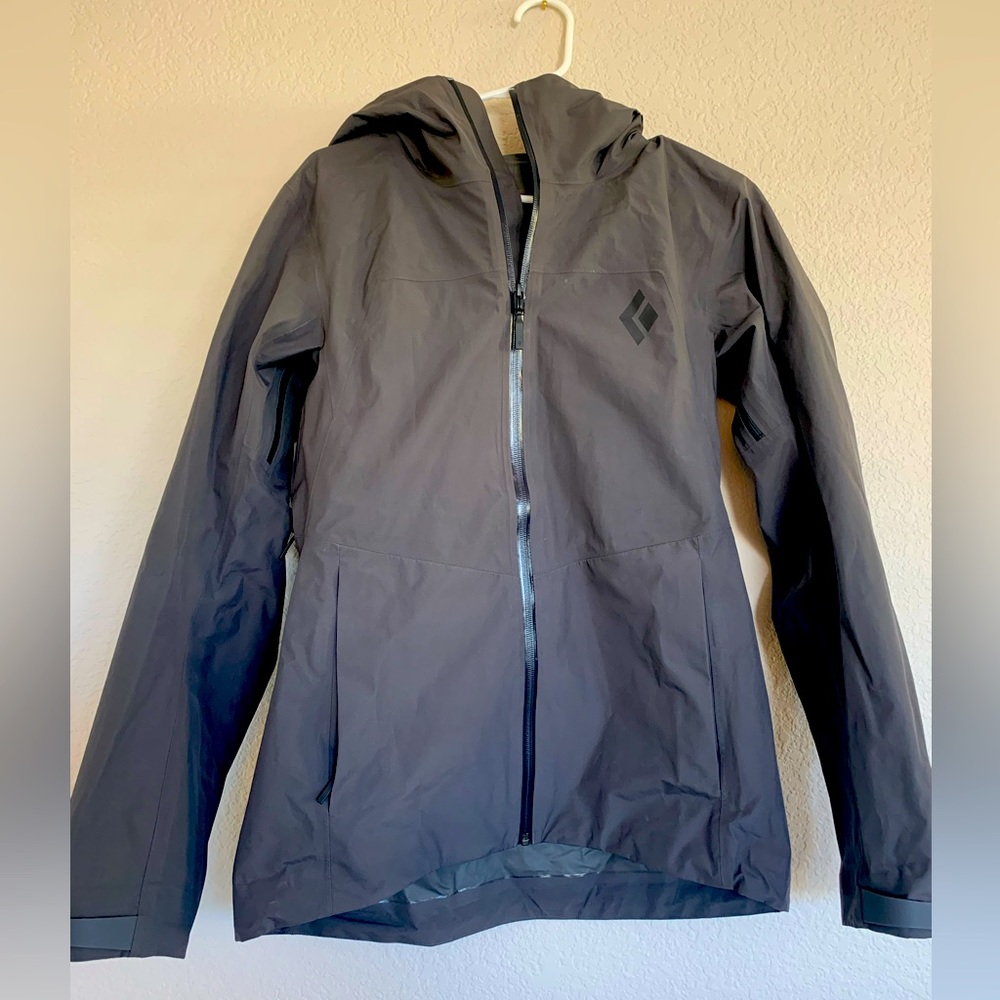 Black Diamond W LIQUID POINT SHELL, Size M, Slate color